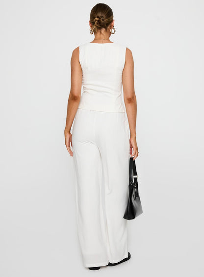 Parklea Pants White Tall